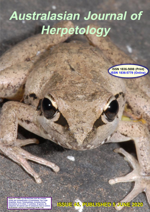 peer reviewed science in Australia Australasian Journal of herpetology